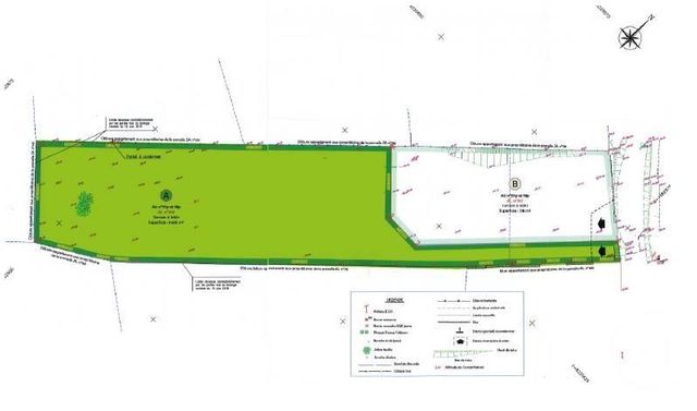 Terrain à vendre - 1633 m2 - Port Mort - 27 - HAUTE-NORMANDIE