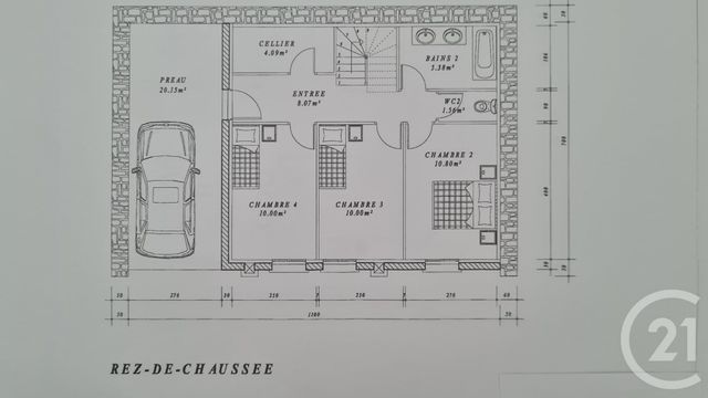 Maison à vendre - 1 pièce - 90 m2 - Courcelles Sur Viosne - 95 - ILE-DE-FRANCE