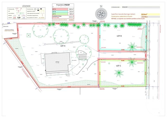 Terrain &agrave; vendre - 522 m2 - Piscop - 95 - ILE-DE-FRANCE