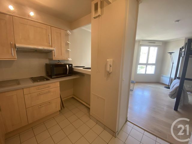Appartement F1 &agrave; louer - 1 pi&egrave;ce - 27,56 m2 - Cergy - 95 - ILE-DE-FRANCE