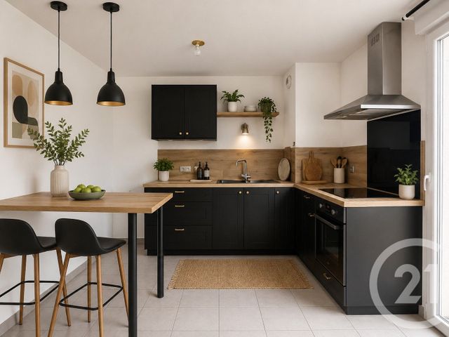 Appartement F2 &agrave; vendre - 3 pi&egrave;ces - 46,23 m2 - Eragny Sur Oise - 95 - ILE-DE-FRANCE