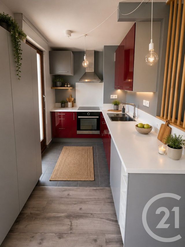 Appartement F3 &agrave; vendre - 3 pi&egrave;ces - 61,07 m2 - Cergy - 95 - ILE-DE-FRANCE