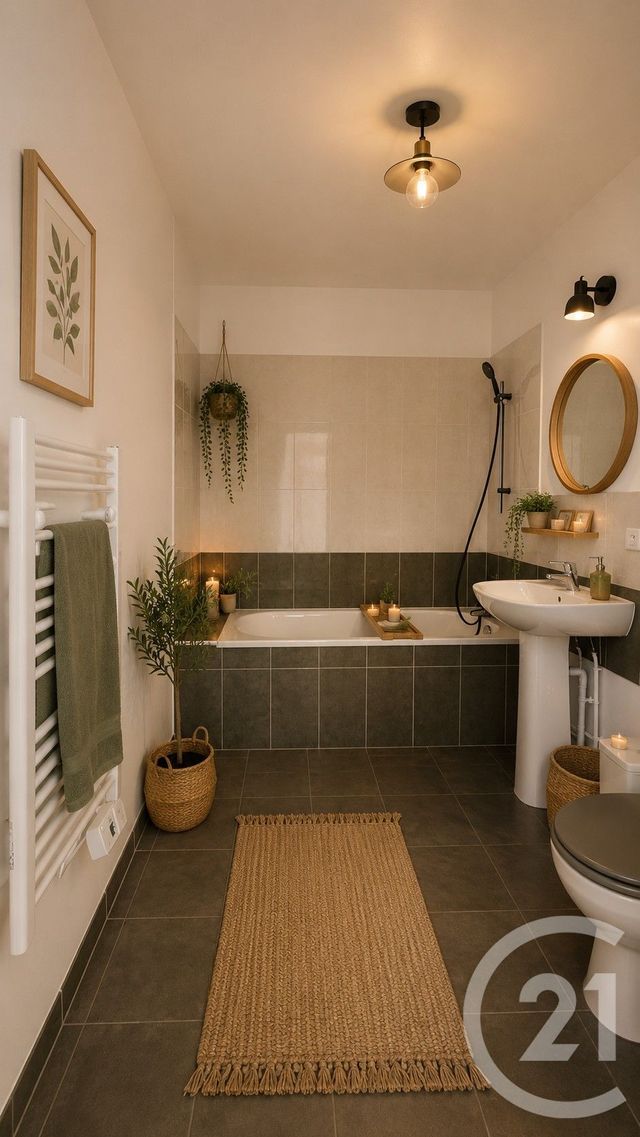 Appartement F2 &agrave; vendre - 2 pi&egrave;ces - 44,99 m2 - Cergy - 95 - ILE-DE-FRANCE