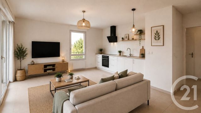 Appartement F2 &agrave; vendre - 2 pi&egrave;ces - 44,99 m2 - Cergy - 95 - ILE-DE-FRANCE