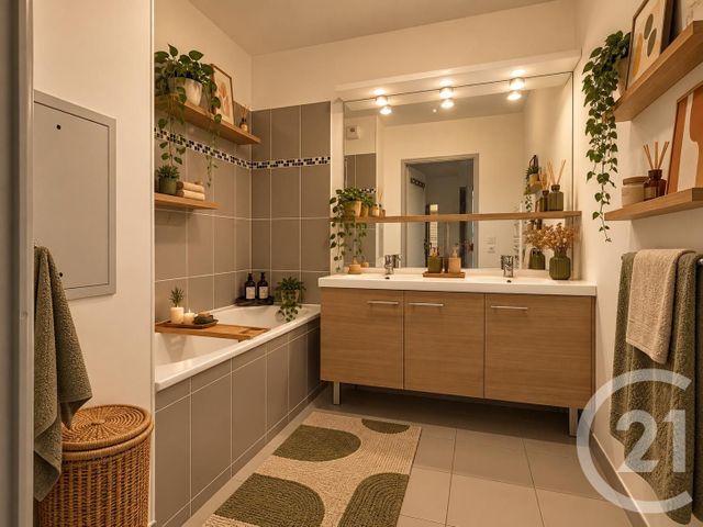 Appartement F3 &agrave; vendre - 3 pi&egrave;ces - 62,70 m2 - Eragny Sur Oise - 95 - ILE-DE-FRANCE