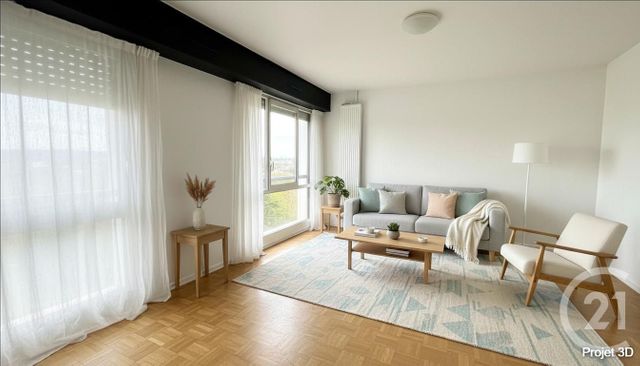 Appartement F3 &agrave; vendre - 3 pi&egrave;ces - 77,88 m2 - Pontoise - 95 - ILE-DE-FRANCE