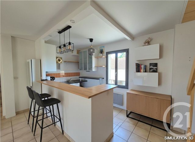 Appartement F3 &agrave; vendre - 3 pi&egrave;ces - 65 m2 - Auvers Sur Oise - 95 - ILE-DE-FRANCE