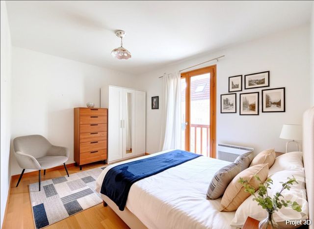 Appartement F3 &agrave; vendre - 3 pi&egrave;ces - 60,85 m2 - Auvers Sur Oise - 95 - ILE-DE-FRANCE