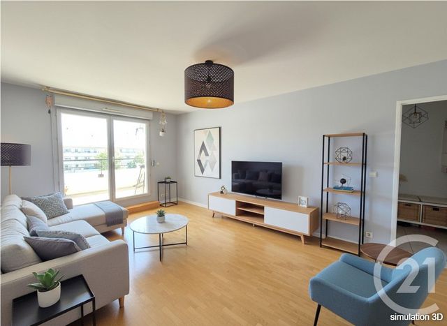 Appartement F3 &agrave; vendre - 3 pi&egrave;ces - 64,02 m2 - St Ouen L Aumone - 95 - ILE-DE-FRANCE