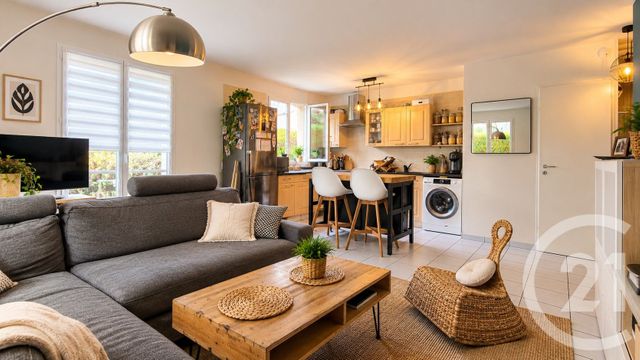 Appartement F2 &agrave; vendre - 2 pi&egrave;ces - 47,56 m2 - Vaureal - 95 - ILE-DE-FRANCE