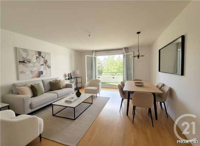Appartement F3 &agrave; vendre - 3 pi&egrave;ces - 62,16 m2 - Pontoise - 95 - ILE-DE-FRANCE