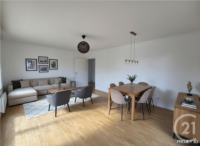 Appartement F3 &agrave; vendre - 3 pi&egrave;ces - 61,39 m2 - Pontoise - 95 - ILE-DE-FRANCE